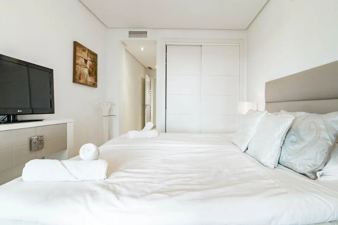 Tropical Apartment In Los Arqueros With Mountain Views And Private Garden Benahavis Spain