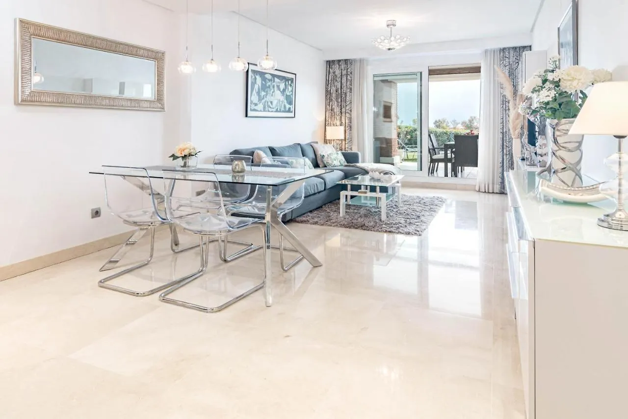 Tropical Apartment In Los Arqueros With Mountain Views And Private Garden Benahavis Spain