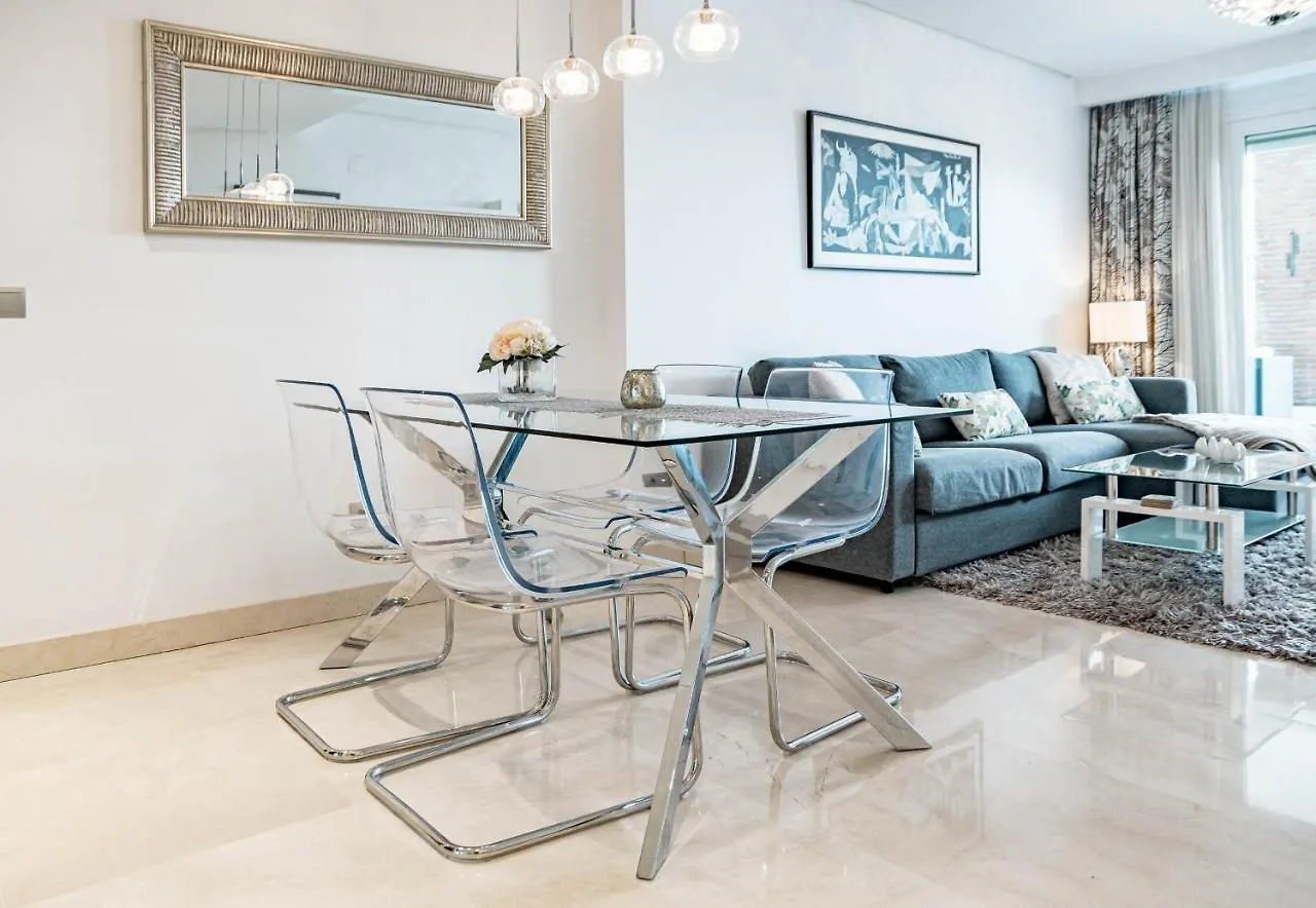 Tropical Apartment In Los Arqueros With Mountain Views And Private Garden Benahavis