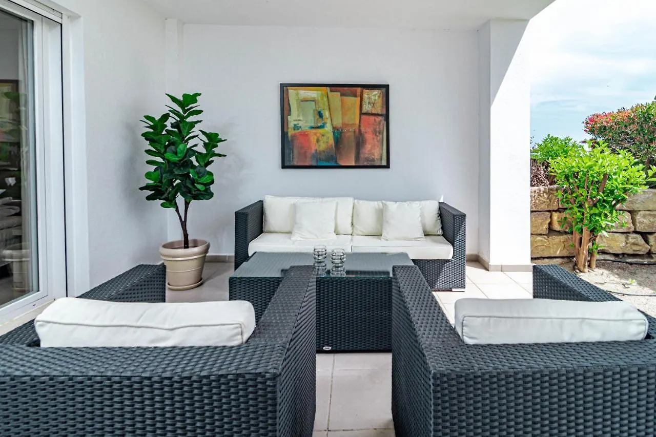 Tropical Apartment In Los Arqueros With Mountain Views And Private Garden Benahavis