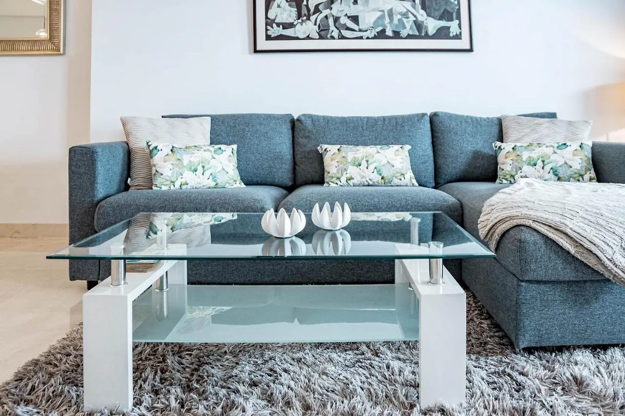 Tropical Apartment In Los Arqueros With Mountain Views And Private Garden Benahavis